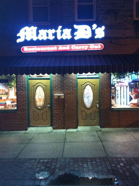 Maria d's - Jun 14, 2012 · Order food online at Maria D's, Baltimore with Tripadvisor: See 28 unbiased reviews of Maria D's, ranked #625 on Tripadvisor among 1,769 restaurants in Baltimore. 